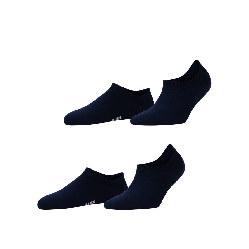 Կանացի միագույն կարճ գուլպա 2 զույգ